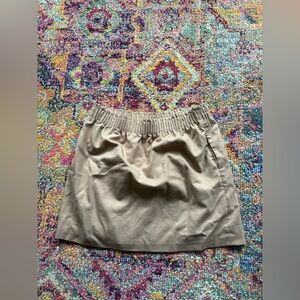 JCREW wool size 14 Tan Women's Skirt